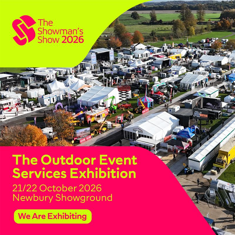 Meet us at The Showman’s Show 2026